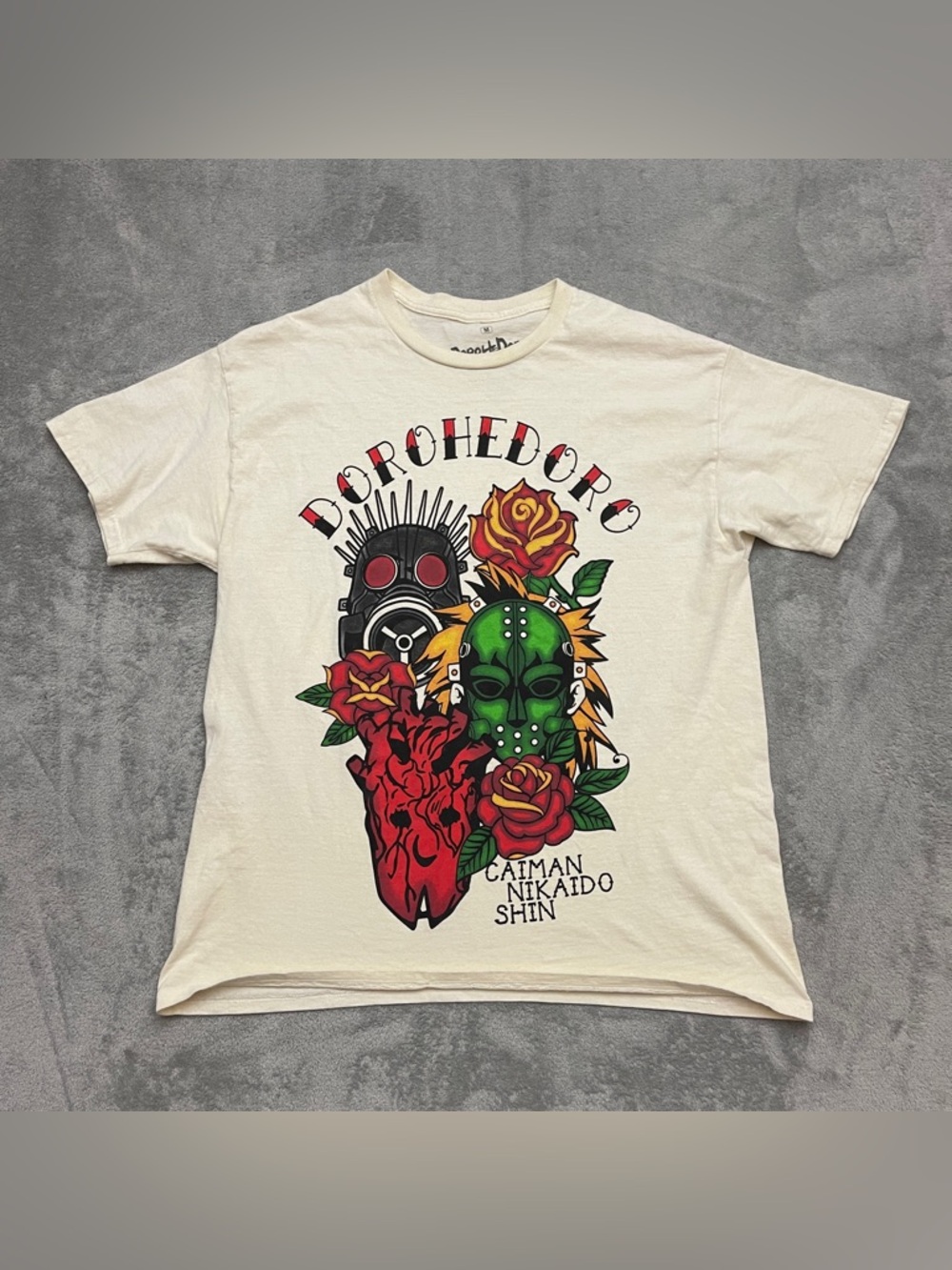 Dorohedoro Caiman T Shirt  Q Hayashida Ripple Junction Men's Size Medium